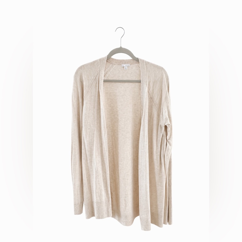 GAP Beige Open-Front Cardigan